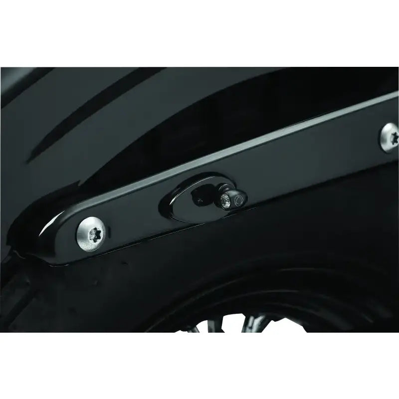 Kuryakyn Fender Strut Cover Plates Gloss Black - Kuryakyn