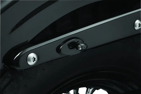 Kuryakyn Fender Strut Cover Plates Gloss Black - Kuryakyn