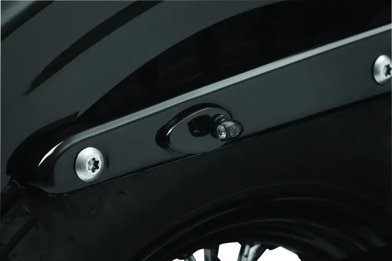 Kuryakyn Fender Strut Cover Plates Gloss Black - Kuryakyn