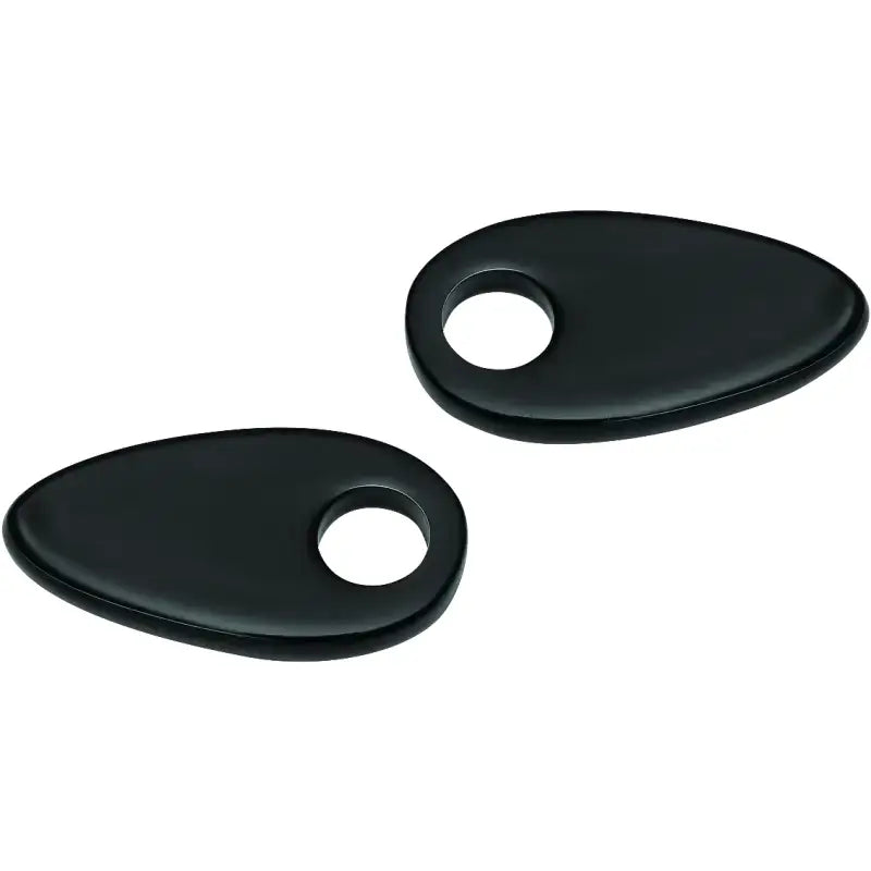 Kuryakyn Fender Strut Cover Plates Gloss Black - Kuryakyn