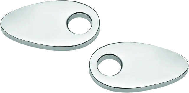 Kuryakyn Fender Strut Plates Chrome - Kuryakyn