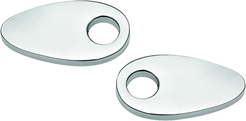 Kuryakyn Fender Strut Plates Chrome - Kuryakyn