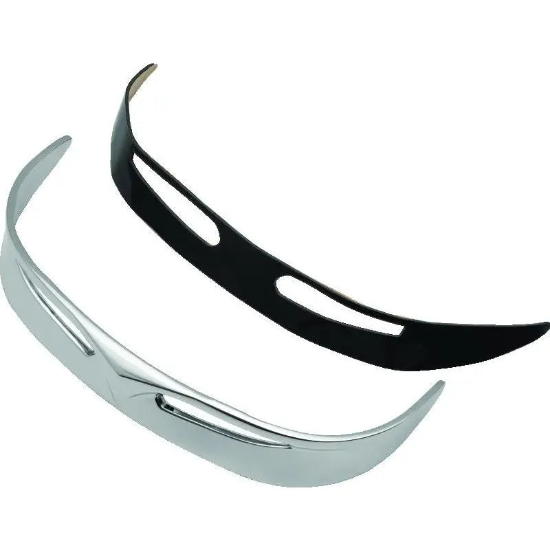 Kuryakyn 9014 Kuryakyn Fender Tip Front Trailing Edge 90-17 Fat Boy Models Chrome - 9014