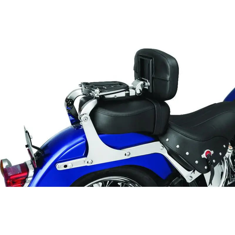 Kuryakyn 1667 Kuryakyn Fixed Mounts For Multi-Purpose Backrest Chrome - 1667