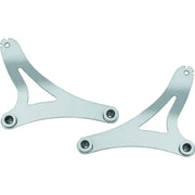 Kuryakyn 7094 Kuryakyn Fixed Mounts Multi-Purpose Driver & Passenger Backrest 14-22 Indian Models Chrome - 7094