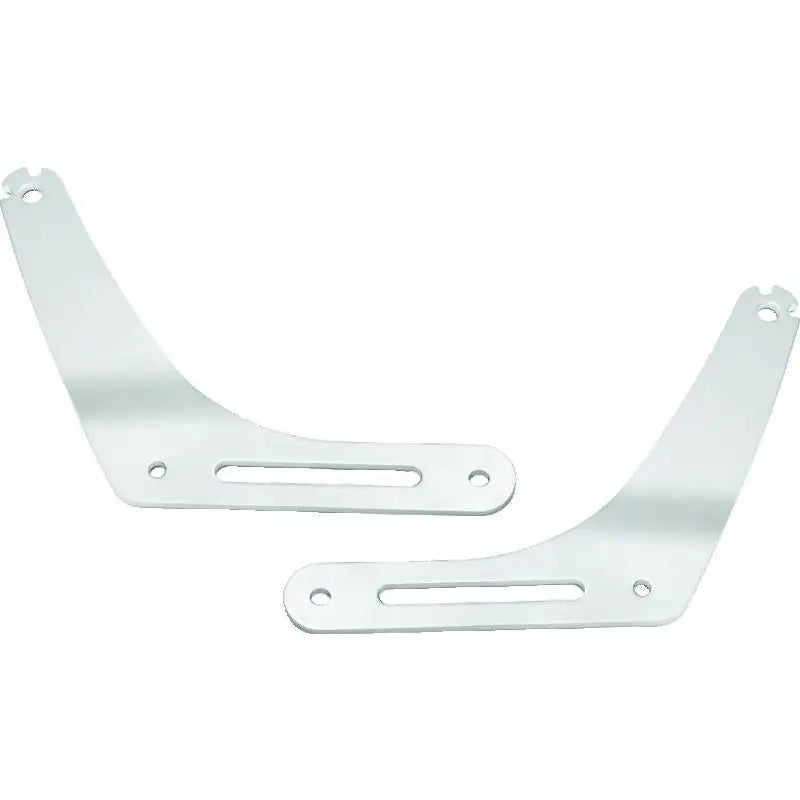 Kuryakyn 7080 Kuryakyn Fixed Mounts Multi-Purpose Driver & Passenger Backrest 18-Up Softail Black - 7080