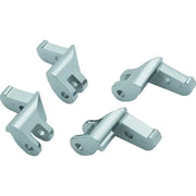 Kuryakyn 4609 Kuryakyn Floorboard Relocator Brackets 97-16 Touring Chrome - 4609