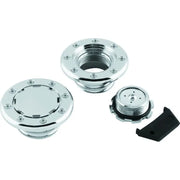 Kuryakyn 8310 Kuryakyn Flush Mount Gas Caps Non-Vented Chrome - 8310