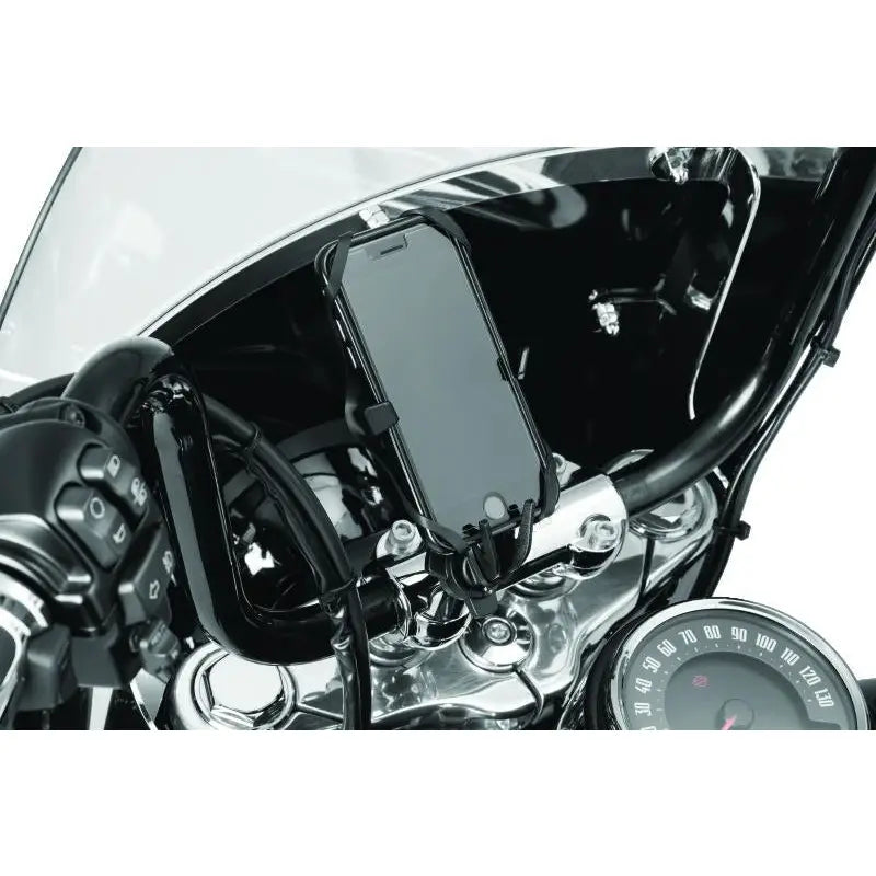 Kuryakyn 6438 Kuryakyn Free-Flex Device Holder Handlebar Clamp Mount - 6438