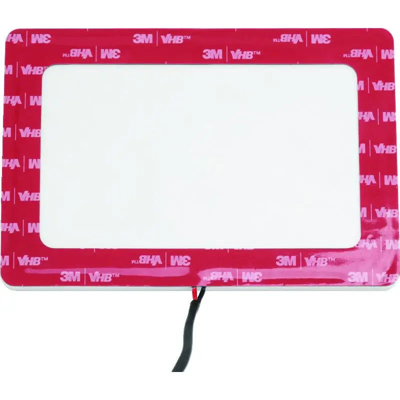 Kuryakyn 2891 Kuryakyn Freedom Flag LED 4in X 6in Chrome - 2891
