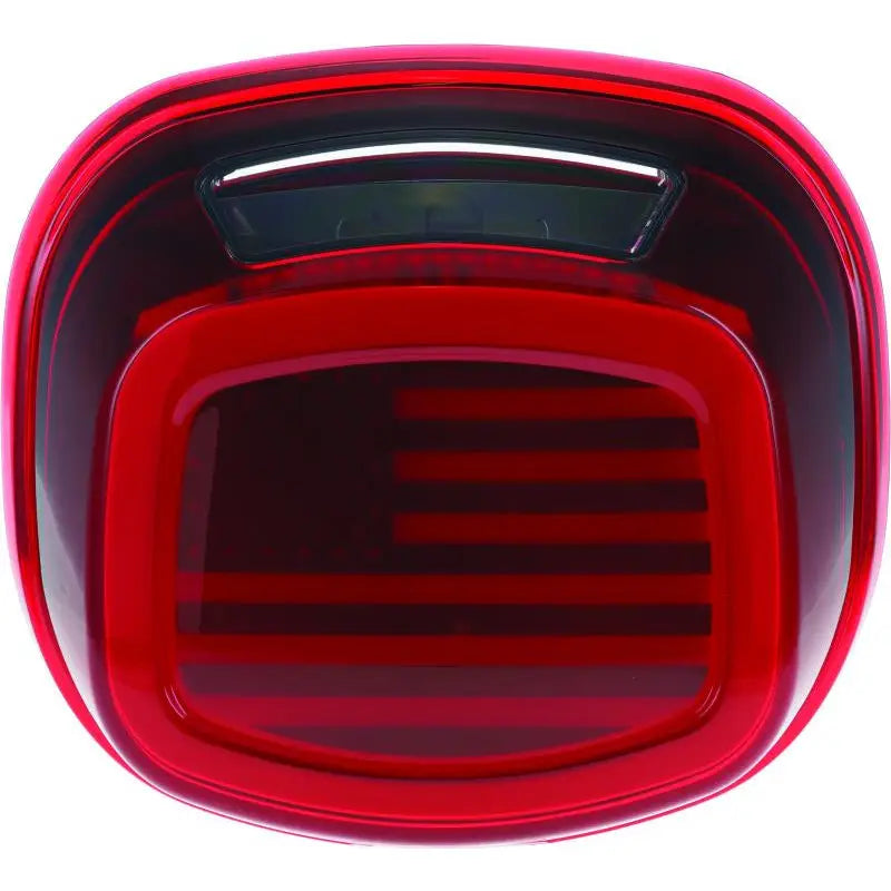 Kuryakyn 2924 Kuryakyn Freedom Taillight Red Lens With License Light - 2924