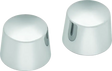 Kuryakyn Front Axle Nut Caps Chrome - RV and Auto Parts