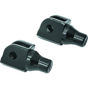 Kuryakyn 8868 Kuryakyn Front Tapered Peg Adapter Gloss Black - 8868