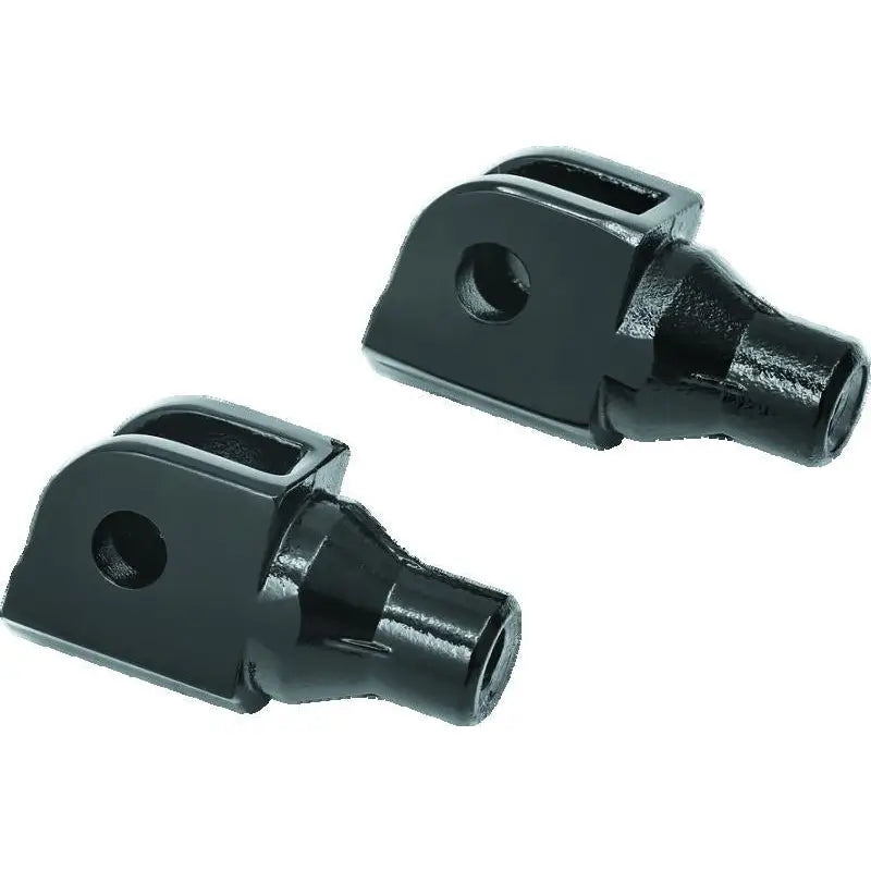 Kuryakyn 8868 Kuryakyn Front Tapered Peg Adapter Gloss Black - 8868