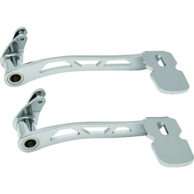 Kuryakyn 9642 Kuryakyn Girder Extended Brake Pedal Without Fairing Lowers Chrome - 9642