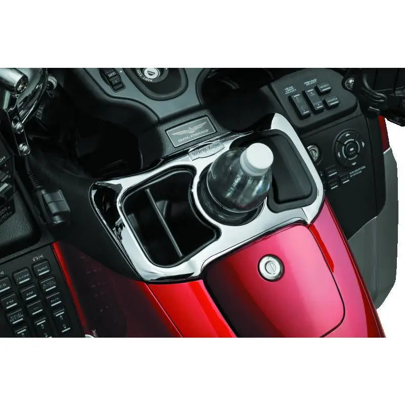 Kuryakyn 1669 Kuryakyn Glove Box Cubby For 12-17 GL1800 Chrome - 1669