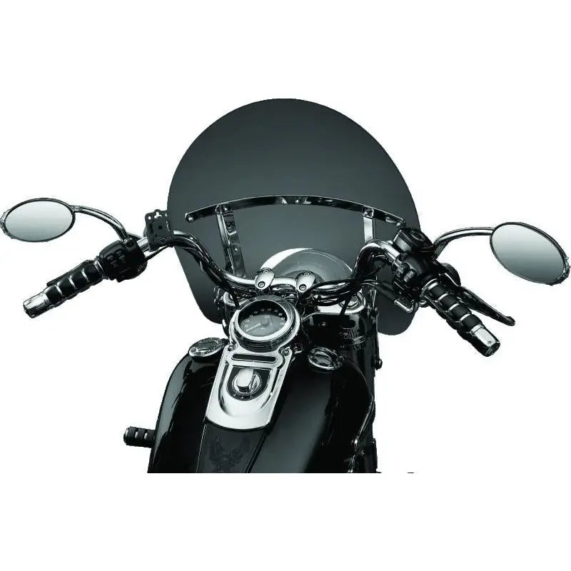Kuryakyn 1671 Kuryakyn Handlebar Accessory Mount Standard 7/8 to 1-1/4in Bar Black - 1671