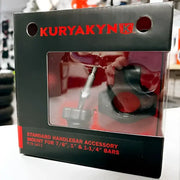 Kuryakyn Handlebar Accessory Mount Standard 7/8 to 1-1/4in Bar Black - 1671 - Controls