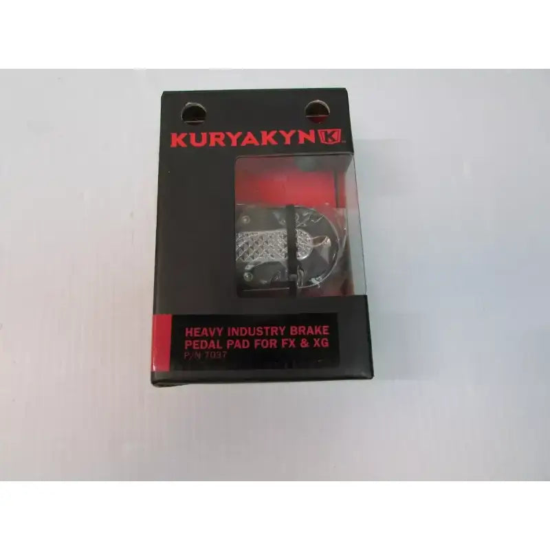 Kuryakyn Heavy Industry Brake Pedal 84-17 FX Models Chrome - 7037 - Interior Accessories