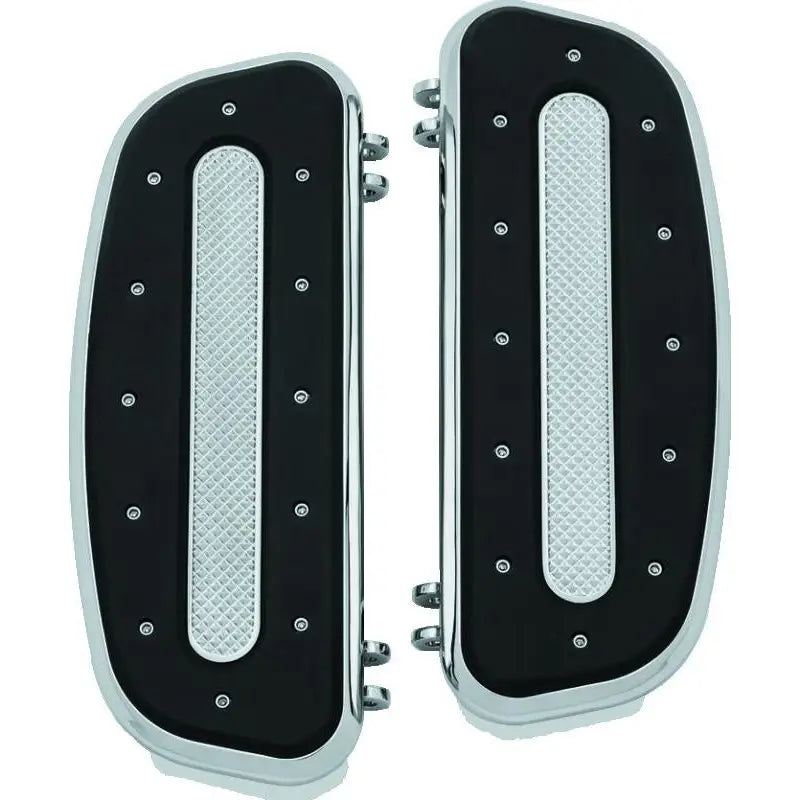 Kuryakyn 7041 Kuryakyn Heavy Industry Driver Floorboards Chrome - 7041