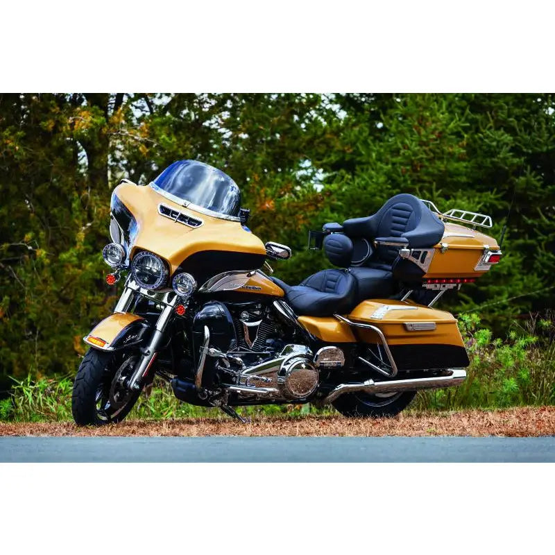 Kuryakyn 1765 Kuryakyn Heavy Industry Mirrors Chrome/Black - 1765