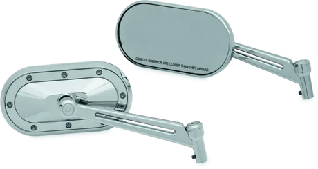 Kuryakyn Heavy Industry Mirrors Chrome - Interior Accessories