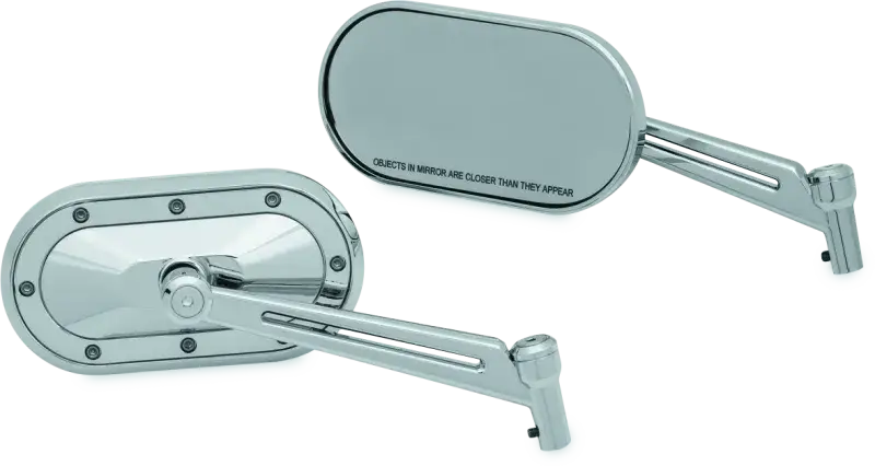Kuryakyn Heavy Industry Mirrors Chrome - Interior Accessories