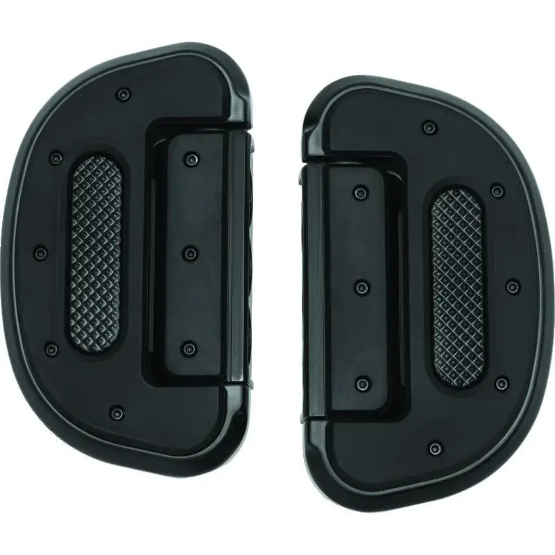 Kuryakyn 7046 Kuryakyn Heavy Industry Passenger Floorboard Without Adapter Black - 7046