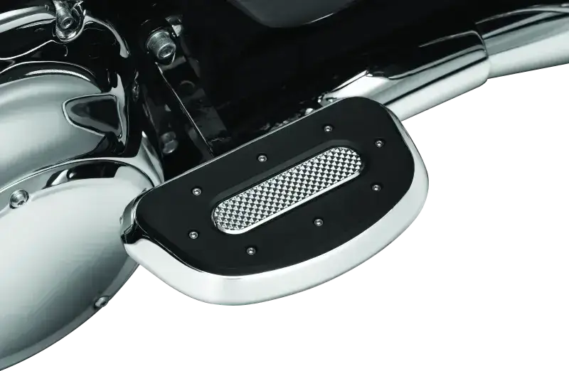 Kuryakyn Heavy Industry Passenger Floorboards Touring Models Chrome - RV and Auto Parts