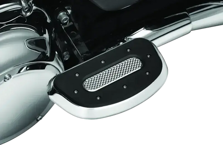 Kuryakyn Heavy Industry Passenger Floorboards Touring Models Chrome - RV and Auto Parts