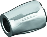 Shiny metal heel shift eliminator sleeve for Kuryakyn Heel Shift Eliminator 80-Up Touring Chrome