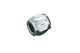 Chrome-plated irregular metal nut for Kuryakyn Heel Shift Eliminator on Softail bikes