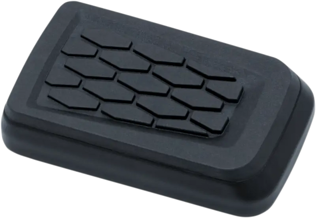 Kuryakyn Hex Brake Pedal Pad Black - 5917 - Interior Accessories