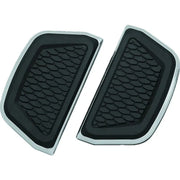 Kuryakyn 5902 Kuryakyn Hex Passenger Board Inserts Chrome - 5902