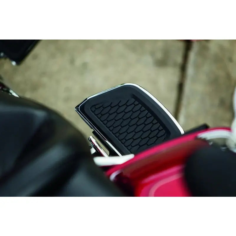 Kuryakyn 5902 Kuryakyn Hex Passenger Board Inserts Chrome - 5902