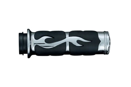 Kuryakyn ISO Flame Grips Dual Cable Chrome - 6260 - Controls
