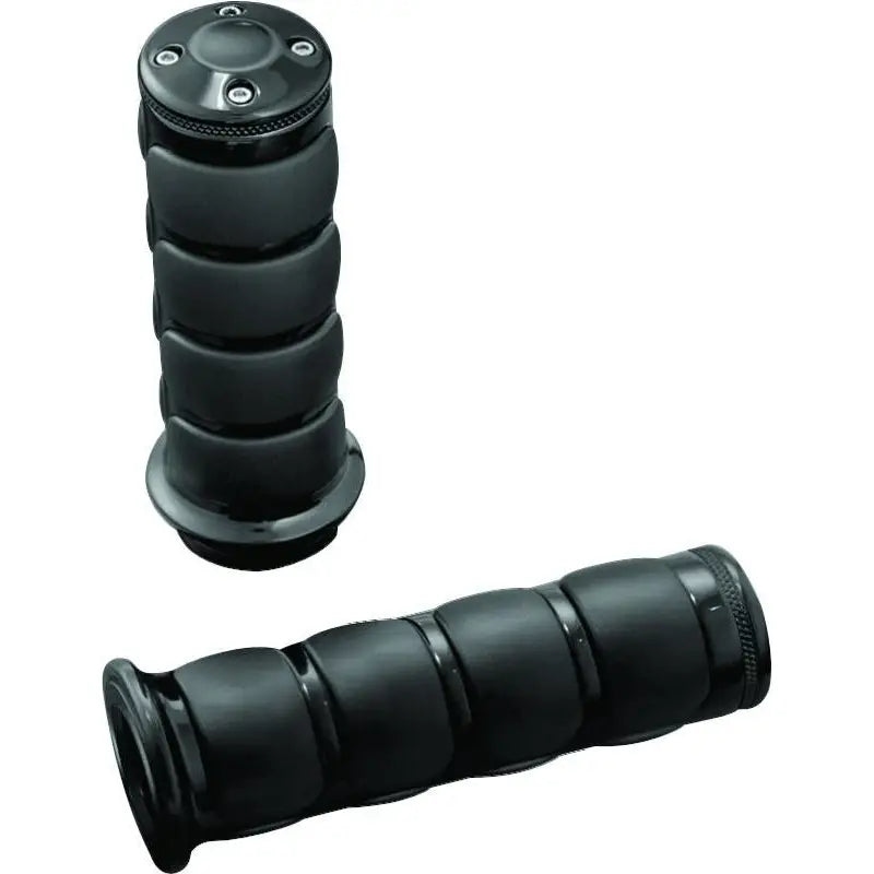 Kuryakyn 6345 Kuryakyn ISO Grips Metric Cruisers Black
