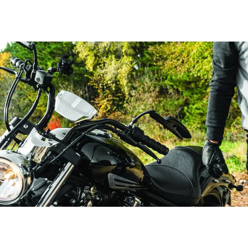 Kuryakyn 6345 Kuryakyn ISO Grips Metric Cruisers Black