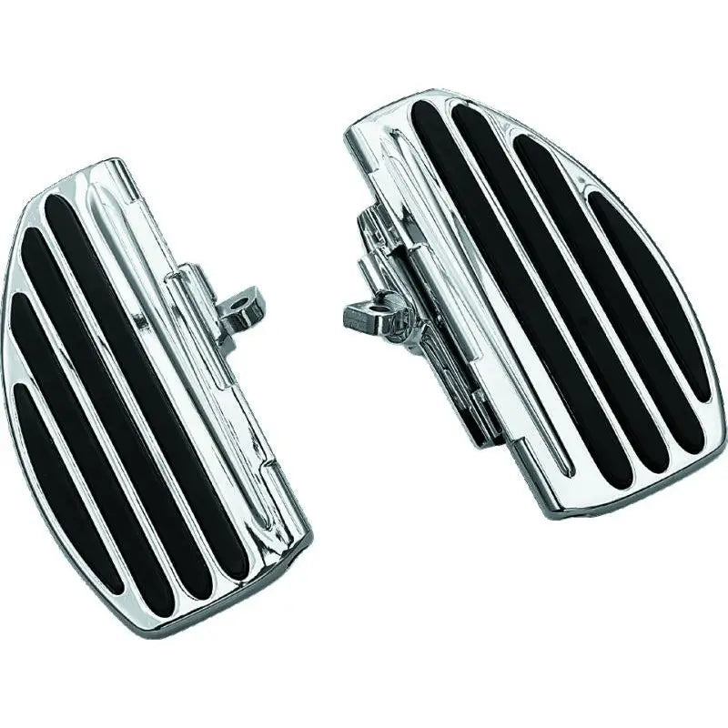 Kuryakyn 4455 Kuryakyn ISO Passenger Boards Chrome - 4455