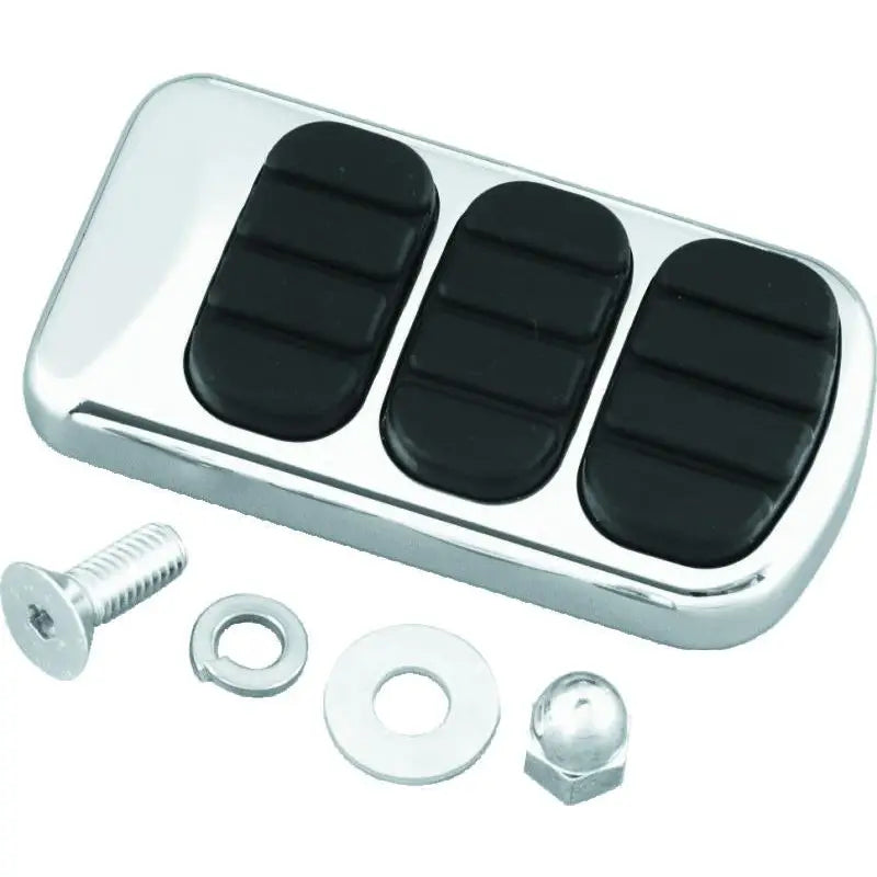 Kuryakyn 8027 Kuryakyn ISO Standard Brake Pedal Pad Chrome - 8027
