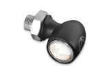 Kuryakyn Kellerman Atto Smoke Lens White Satin Black - 2526 - Lights