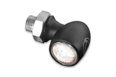 Kuryakyn Kellerman Atto Smoke Lens White Satin Black - 2526 - Lights