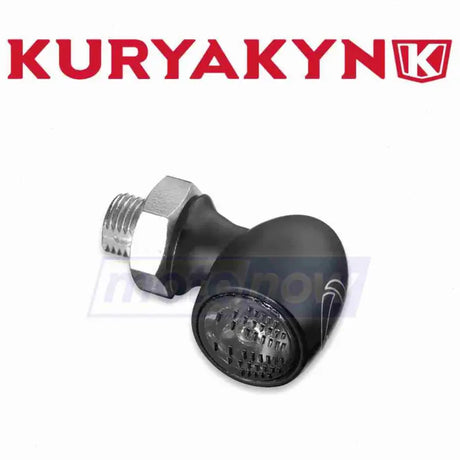 Kuryakyn Kellerman Atto Smoke Lens White Satin Black - 2526 - Lights