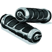 Kuryakyn 6367 Kuryakyn Kinetic Grips Universal 7/8in Chrome - 6367