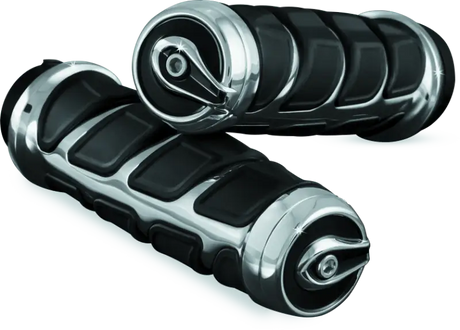 Kuryakyn Kinetic Grips Universal 7/8in Chrome - 6367 - Controls