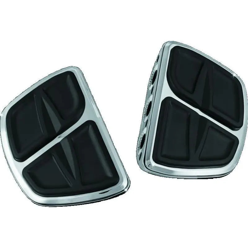 Kuryakyn 7611 Kuryakyn Kinetic Mini Boards Without Adapter Chrome - 7611