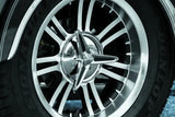 Kuryakyn Knock-Off Center Caps For Trikes Chrome - RV and Auto Parts
