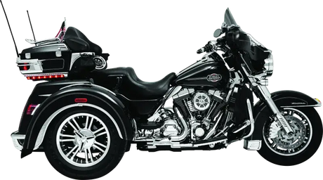 Kuryakyn Knock-Off Center Caps For Trikes Chrome - RV and Auto Parts