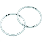 Kuryakyn 6220 Kuryakyn Knurled Accent Rings Chrome (Pair) - 6220