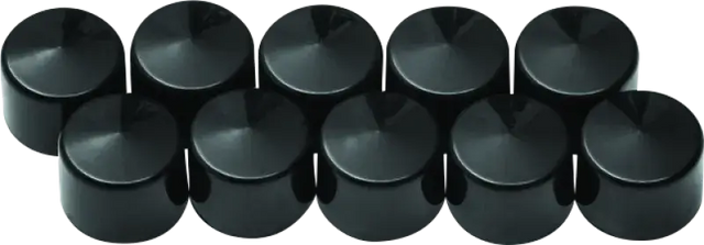 Kuryakyn Kool Kaps 5/16in Allen Gloss Black - RV and Auto Parts
